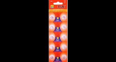 Lithium knoopcel  AG5 / LR48- 1,5V (10 stuks)