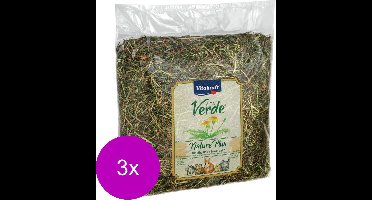 Vitakraft Vita-Verde Hooi 500 g - Ruwvoer - 3 x Paardenbloem