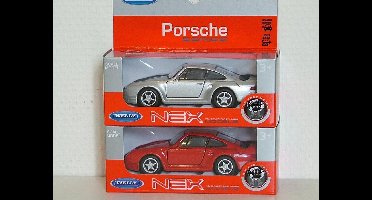 2 x Porsche 959 - Welly 1:43