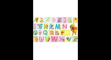 Winnie de Poeh Alphabet stickers
