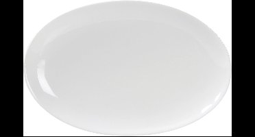 vtwonen Ovaal Dinerbord - Wit