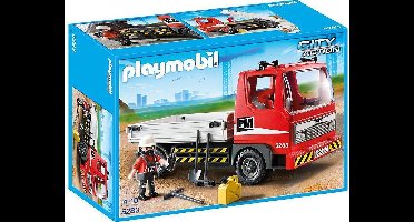 PLAYMOBIL 5283 Vrachtwagen Op Bouwerf