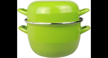 Cosy&Trendy Mosselpan 2 kg - Ø 20 cm - Klassieke vuren - Groen