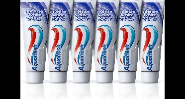 Aquafresh Intense White 6x 75ml - Tandpasta