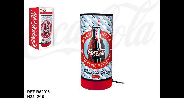 COCA COLA - VERLICHTING -TAFELLAMP - CILINDER VORM