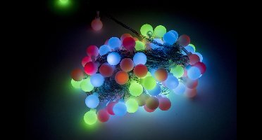 Groenovatie LED RGB Feestverlichting - Prikkabel - 10 Meter - Waterdicht IP44 - Multicolour