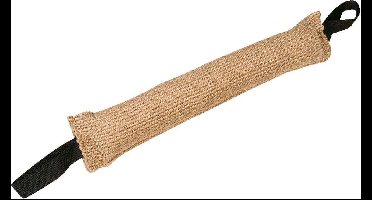 Flamingo Sisal Zak met Handvatten - Hondenspeelgoed - 12 cm - Taupe