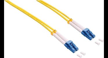 LogiLink FP0LC01 Glasvezel Optische vezel Aansluitkabel 9/125 µ Singlemode OS2 1.00 m