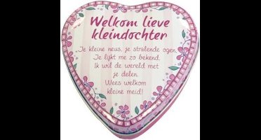 Paper dreams Lovely Tins - Lieve kleindochter blikje voor snoep