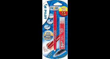 Pilot roller Frixion Ball Rood + 3 vullingen 0.7