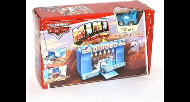 Disney Pixar Cars Mini Adventures DINOCO GARAGE Speelset - Inclusief DE KONING!