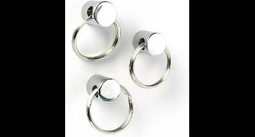 Magneet Ring (3 stuks) met sterke Neodymium magneet van Trendform