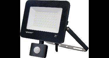Groenovatie LED Breedstraler - 50W - Sensor - Waterdicht IP54 - Compact - Neutraal Wit