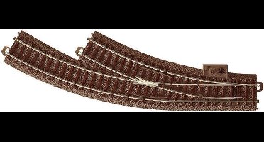 H0 Trix C-rails 62672 Gebogen wissel, Rechts 1 stuk(s)