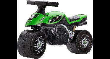 Falk Bud Baby Racing Team Moto - Unisex - Groen - Loopfiets