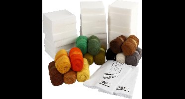 Creativ Company Materialenset Creatief Leren Vilten (20 pers.)