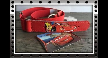 Disney Cars Jongens Broekriem Rood 800 mm