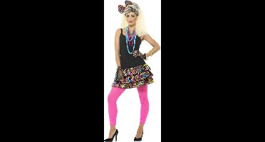 Smiffys - 80s Party Girl Kostuum Accessoire Set - S/M - Multicolours
