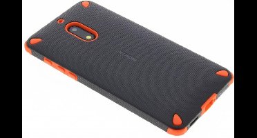 Nokia rugged impact back case - oranje - voor Nokia 6