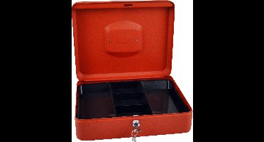 Geldkist pavo 200x160x90mm rood