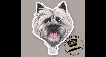 Magneet Hond Cairn Terrier