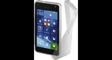 Hama Cover Crystal Voor Microsoft Lumia 550 Transparant