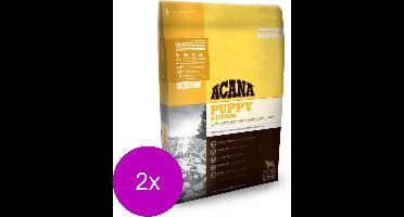 Acana Heritage Puppy & Junior Kip&Kalkoen - Hondenvoer - 2 x 2 kg
