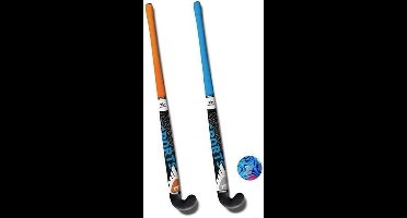 Angel Sports Hockeyset 3-delig Oranje/blauw 34 Inch