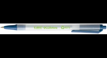 BIC Clic Stic ECOlutions - Blauw - 1 Stuk - Medium Punt 1 mm