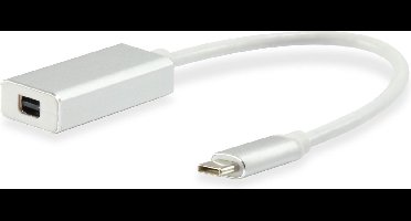 Equip 133457 tussenstuk voor kabels USB Type C Mini DisplayPort Wit