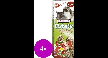 Versele-Laga Crispy Sticks Konijn Kruiden - Konijnensnack - 4 x 2x55 g