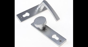 Nemef knop/kruk garnituur F1 rechtswijzend 3251fp pc72