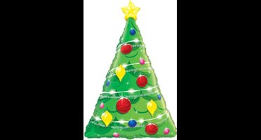 Qualatex - Folieballon Kerstboom (99 cm)