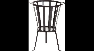 Homestyle Vuurkorf - Terrasverwarming - 37x37x57 cm 45 l Zwart L