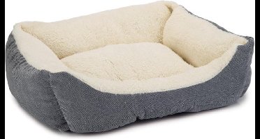 Beeztees Mogina - Kattenmand - Pluche - Blauw - 45x37x18 cm