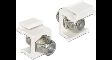 Delock - Keystone Modul F Buchse - F Buchse