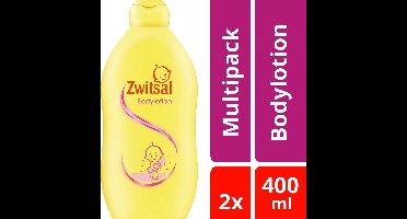 Zwitsal Baby Bodylotion - 2 x 400 ml - Voordeelverpakking
