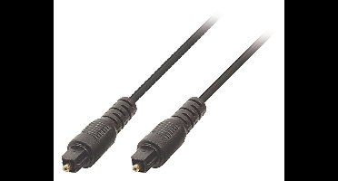 Valueline Toslink digitale audiokabel Toslink mannelijk - Toslink mannelijk  1,00 m zwart