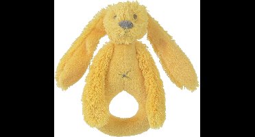 Happy Horse Konijn Richie Rammelaar - Geel - Baby cadeau
