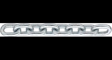 Ketting Verz. Kortschalmig 6 Mm. 0,76 Kg/Mtr. Nr.766