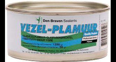 Den Braven Zwaluw Vezel-plamuur 1400 gram (Staalplamuur)
