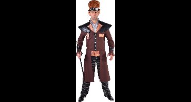 Magic Design Verkleedpak Steampunk Heren Polyester Brons Maat Xl