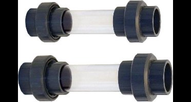 Cepex Zicht/inspectieglas met 3-delige koppeling Ø50 mm