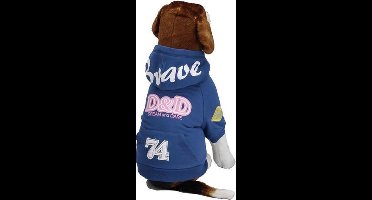D&D Hondenjas Bravedog - Kobalt Blauw - S - 26 x 40 x 21 cm
