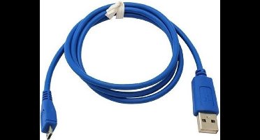 USB 2.0 naar Micro USB Data Kabel - 95cm Blauw