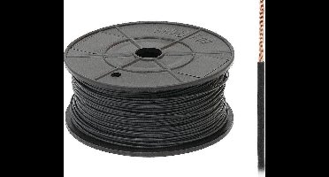 FLRY -B kabel - 1x 1,00mm - Zwart - Rol 100 meter