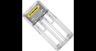 NITECORE Q2 2-Bay 2A Snellader voor Li-ion IMR - Lemonade