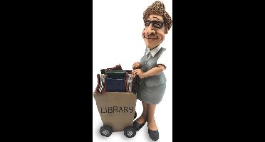 Beroepen - beeldje - bibliothecaresse - bibliotheek - medewerkster - Warren - Stratford