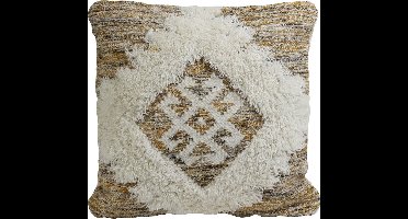 Light & living Light&Living Kussen TAIBE bruin oker wit 45 x 45