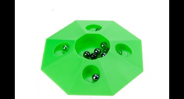 Angel Toys Knikkerpotje 22CM Met Knikkers - Groen